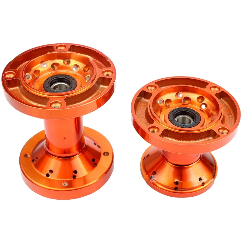 

Motorcycle accessories CNC Front Rear CNC Rim Hub For CRF70 XR BBR 50-160CC For use with 15mm axles Will fit 10" 12" 14"17" rims