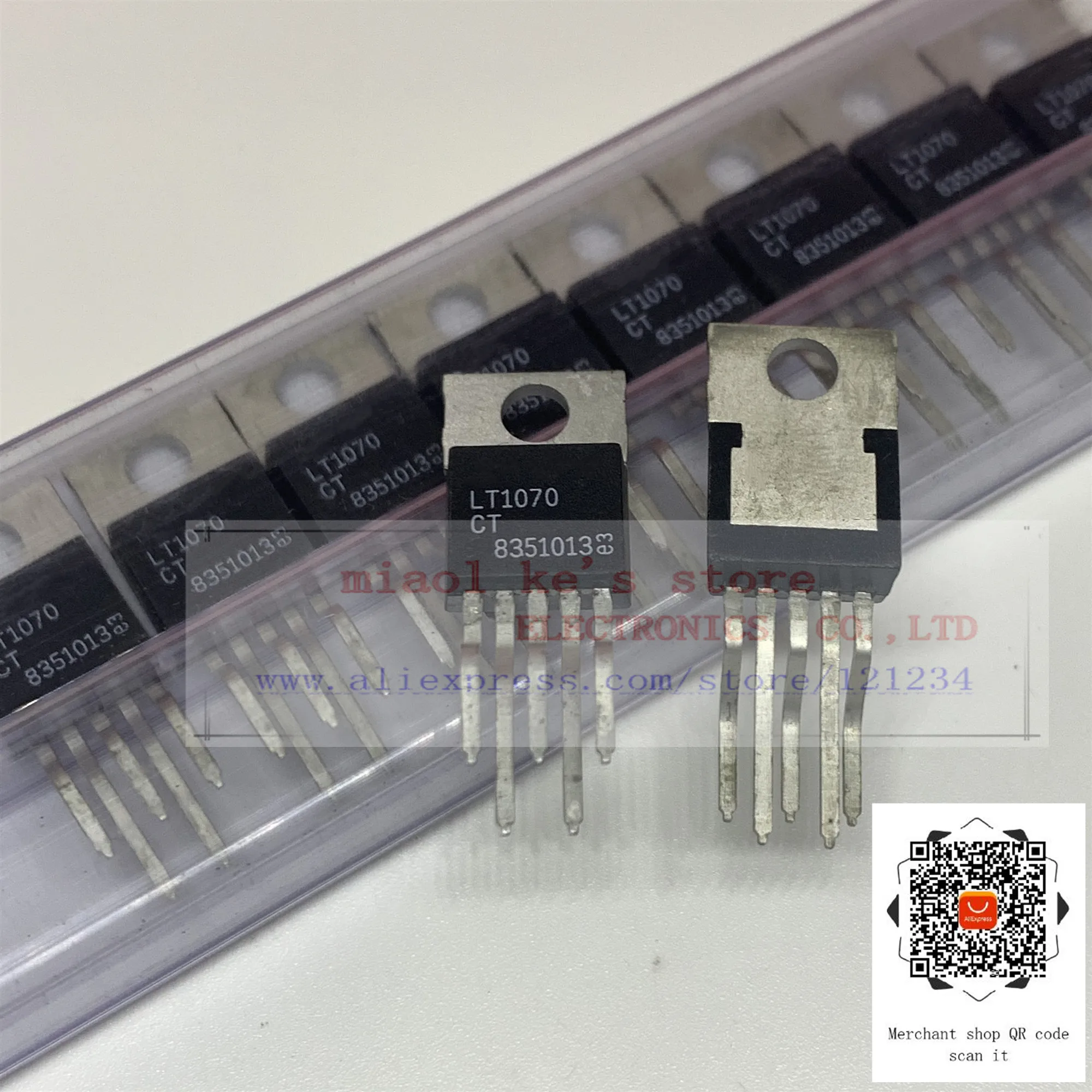 [ 5pcs ]100%New original; LT1070CT#PBF LT1070CT LT1070 - IC REG MULT CONFG ADJ 5A TO220-5