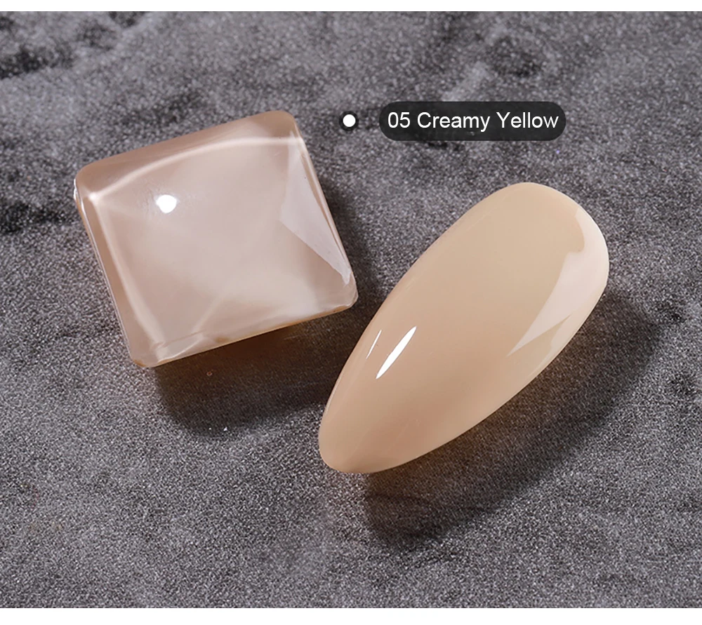 Vendeeni 9 Farben Moonlight White Serie Gel-Nagellack Semi-Permanent UV LED Soak-Off Gel-Lack Glänzender Nagelkunst-Gel-Lack – Detail 12