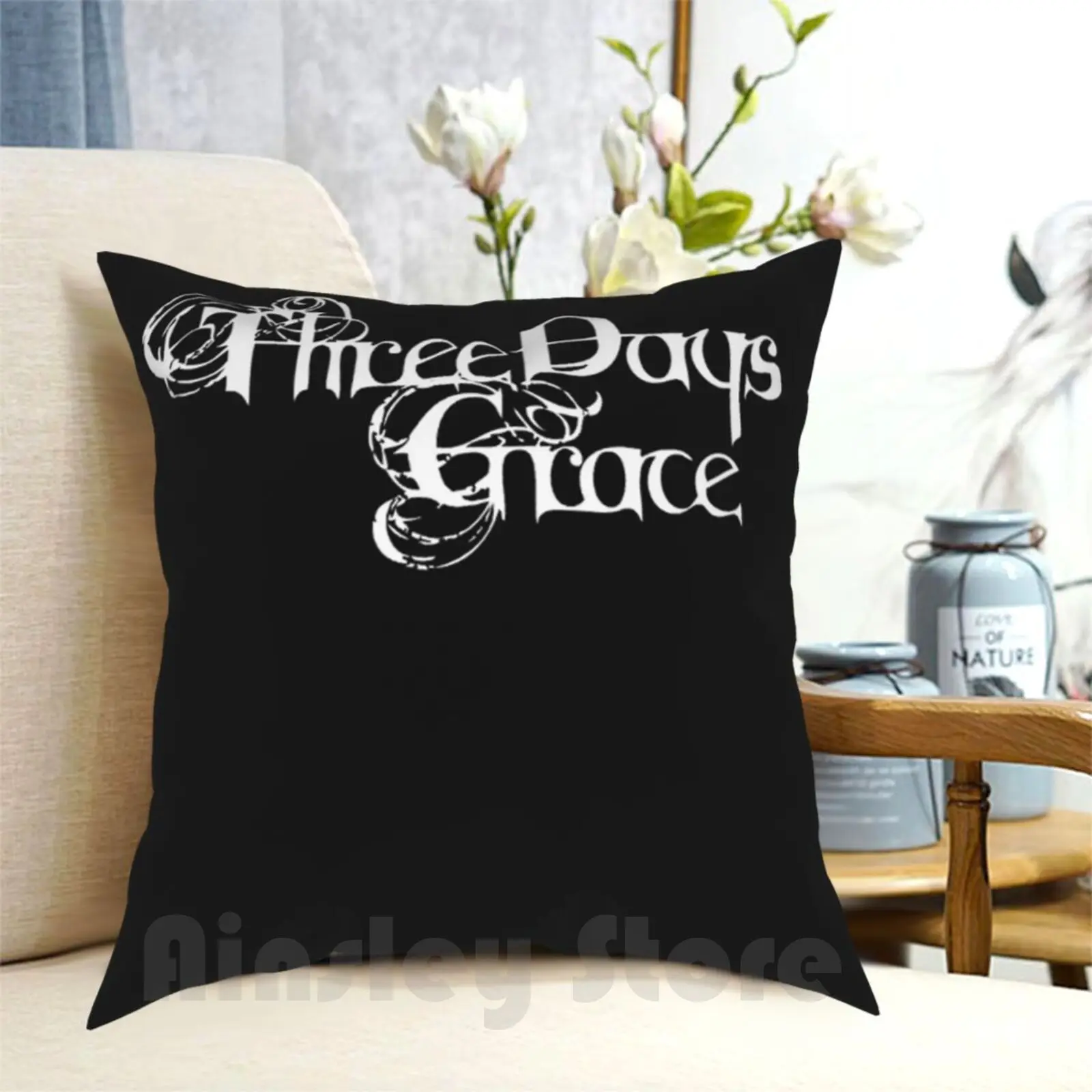 The Three Days Grace Rock Band Pillow Case Printed Home Soft DIY Pillow cover Three Days Grace Band Three Days Grace Band