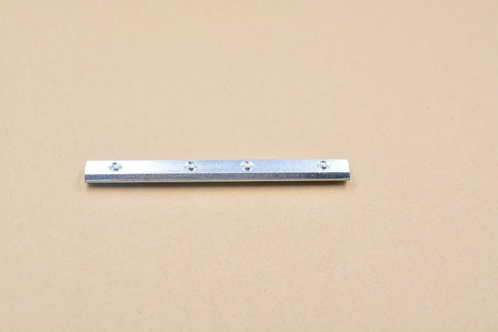 M8 line connector length 180mm width 19mm thickness 11mm zinc plated fastener for european standard 45 aluminum profile 1pcs