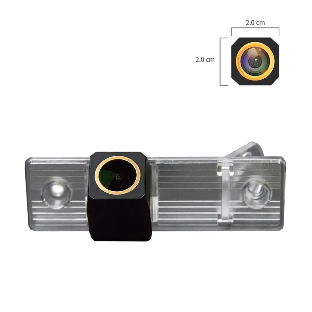 HD 1280x720p Golden Camera Reverse Backup Camera for Chevy Chevrolet Spark Joy HHR Matiz Estate Nubira Lumina Captiva Sport