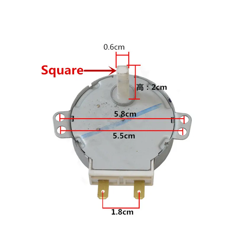 Microwave Oven Motor TBST-49-16-8-F1 For 50TYZ-01F1 SM222E TYJ50-8A7F for Midea Lg Galanz Microwave Oven Motor Parts Accessories