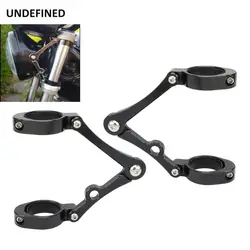 Headlight Mount Bracket Clamp 37MM 41MM 49MM 54MM 28MM Fork Tube Motor Spotlight Holder for Harley Dyna Chopper Bobber Universal