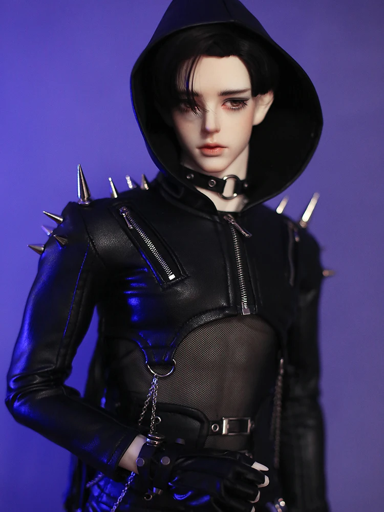 BJD Doll Clothes Suit Steampunk Vehicles Studded Leather outfit  Super Cool Suitable for 1/3 Uncle ID72 SOOM Doll Accessories