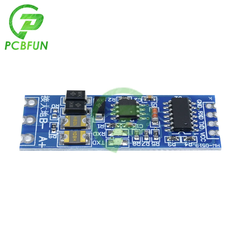 MAX485 Module TTL to RS485 Converter Board 3.3V 5V Power Supply For Arduino Automatic Flow Control Microcontroller