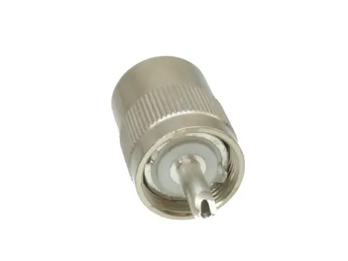 Imagen 2 del producto 10 Uds conector PL259 UHF macho enchufe soldadura para RG58 RG142 LMR195 RG400 Cable latón
