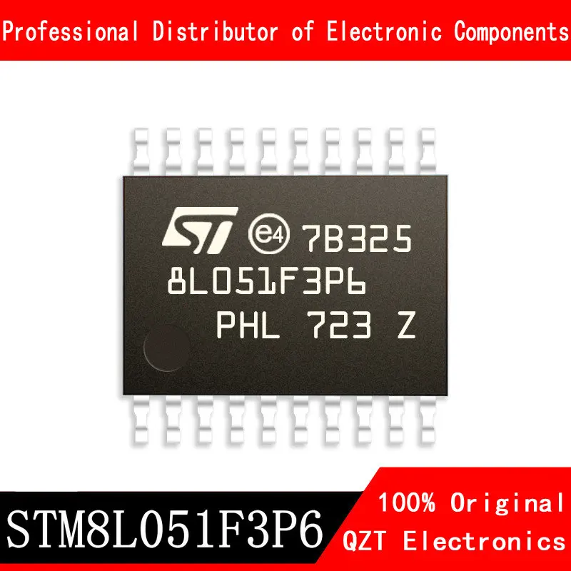 

5pcs/lot new original STM8L051F3P6 STM8L051 STM8L051F3P6TR TSSOP20 microcontroller MCU In Stock