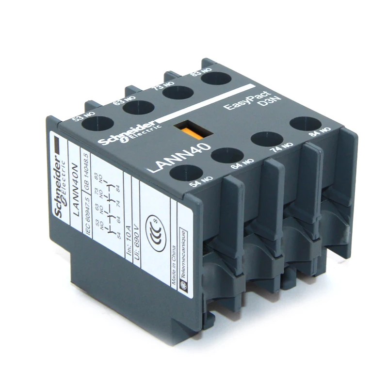 LANN40N Original export contactor instantaneous auxiliary contact module LAEN40N four-normally open
