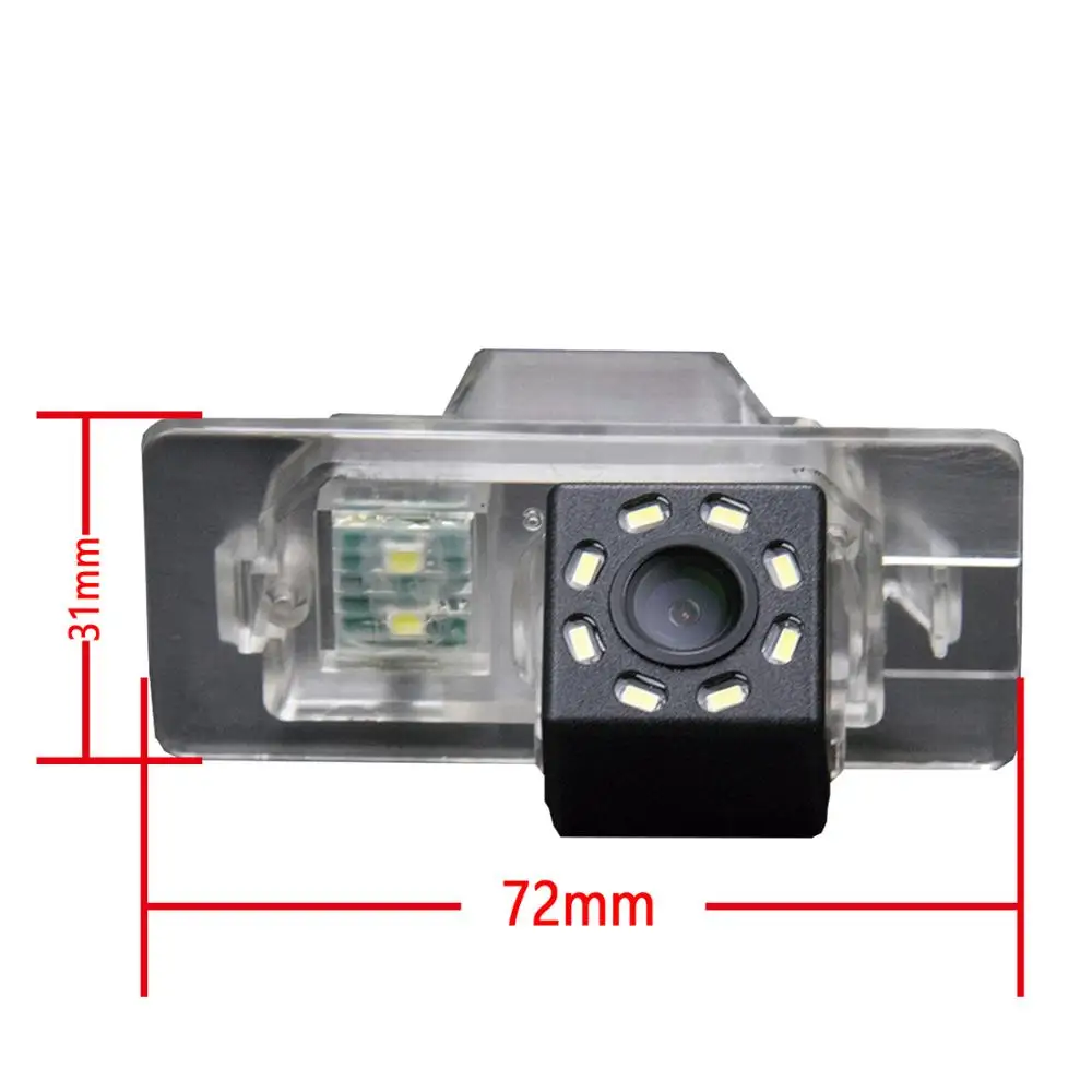 8 LED  4 LED Rear View Camera Reverse Backup CCD  for BMW X1 E84 F48 X3 X5 X6  3er E39 E46 E60 E61 E62 E90 E91 E92 E53 E70 E71