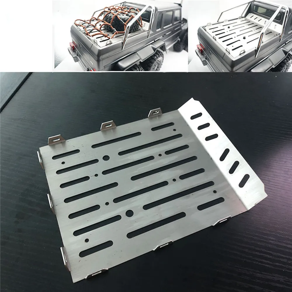 Płyta skrzynki ogonowej bagażnika Panel ładunkowy dla TRAXXAS TRX6 G63 6X6 gąsienica RC części samochodowe akcesoria