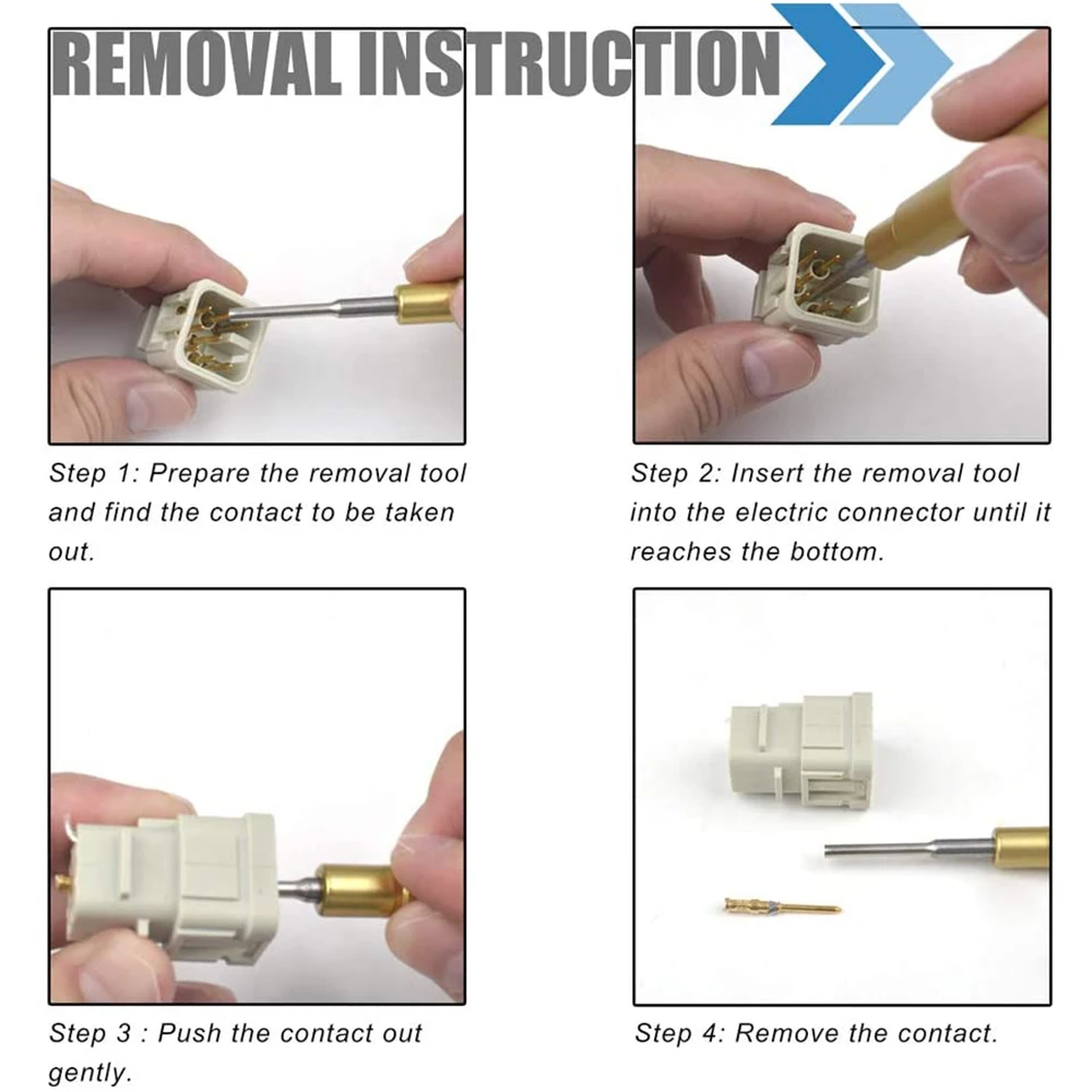 JRready Harting Removal Extraction Tool TL01G+DRK-HC40+TL00+TL08 Removal Tool for HAN-D & HDD & HAN-E & HAN-EE Series Connectors