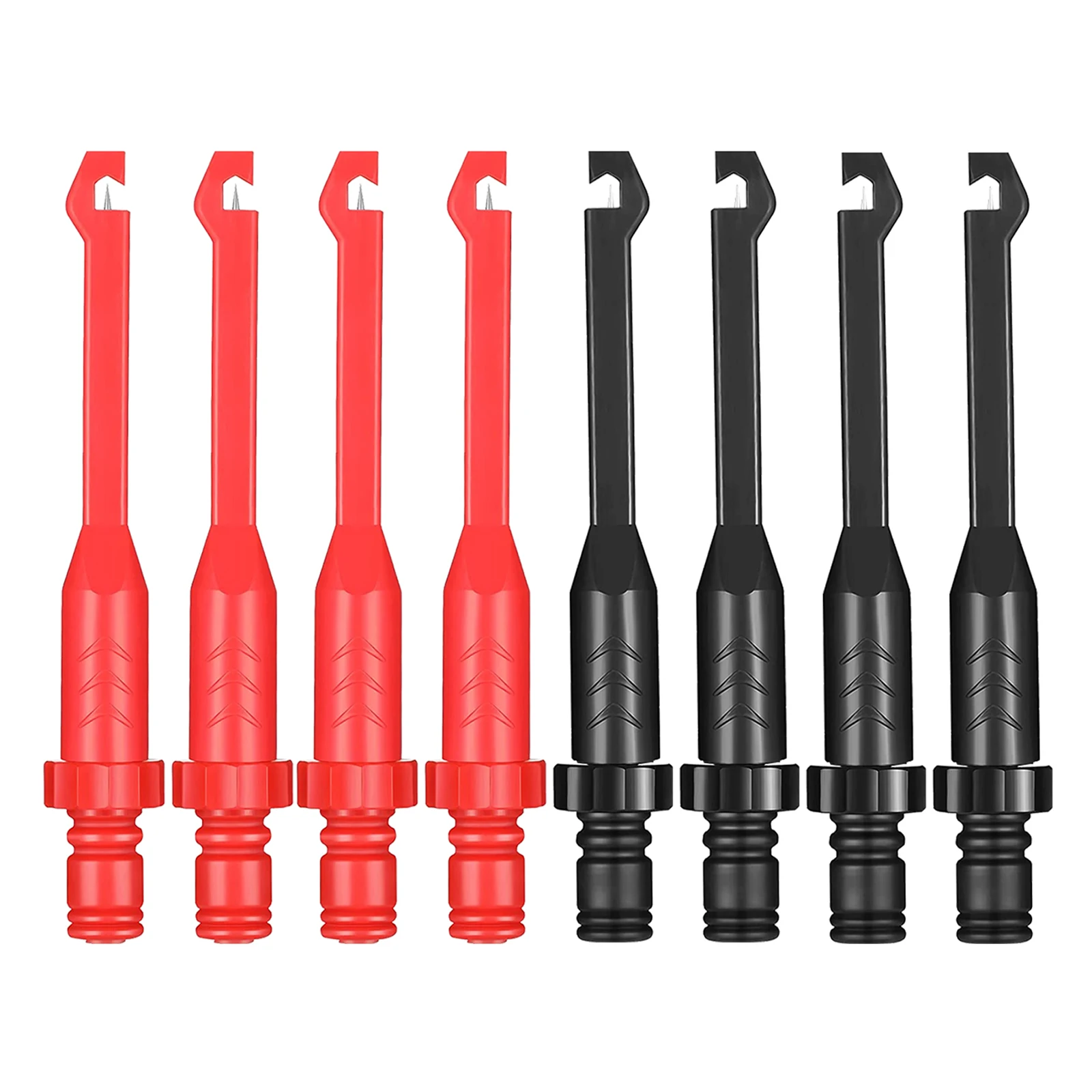 new!2-8 pcs 4mm Banana seat  Piercing Test Clip with   Heavy-Duty Insulation Piercing Probe Automotive test Clip with back probe