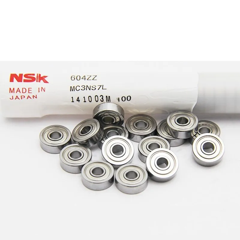 20 Stück Original NSK Hochgeschwindigkeitslager 603 604 605 606 607 608 609 ZZ DDU 3x9x3 4*12*4 5x14x5 6*17*6 7x19x6 8*22*7 9x24x7 mm – Detail 6