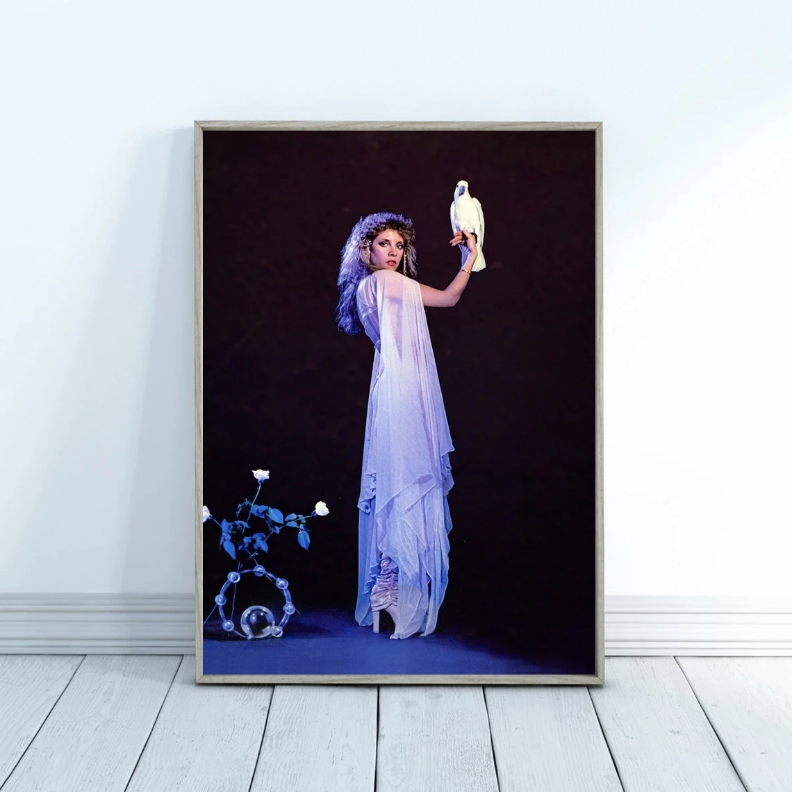 Stevie Nicks -  Bella Donna Music Album Cover Poster Singer Music Star Canvas Photo Art Poster Print (No Frame)