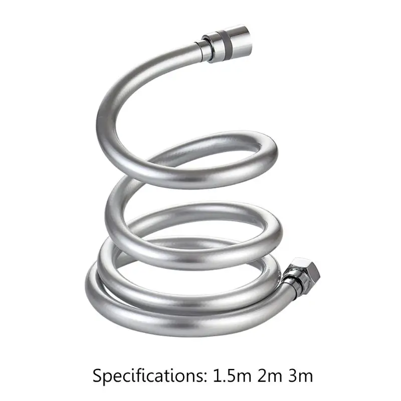 1.5m 2m PVC High Pressure Thickening Smooth Shower Hose For Bath Handheld Shower Head Flexible Shower Hose