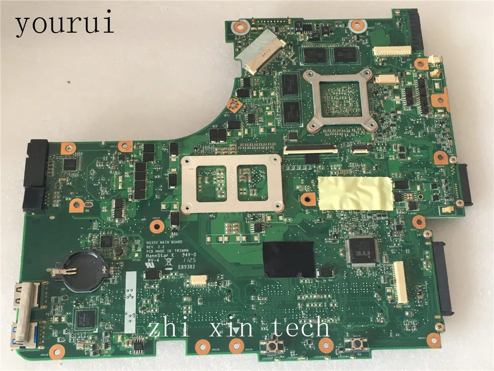 Imagem -02 - Yourui-placa-mãe para Asus N53sv N53sc Gt540m Ddr3 100 Testado