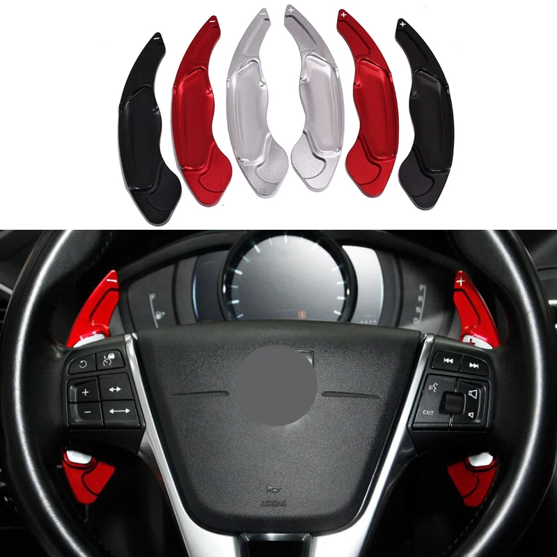 Blade Aluminum Steering Wheel Shift Paddle Shifter Extension Fit For Volvo V40 2015 2016 2017 2018 2019