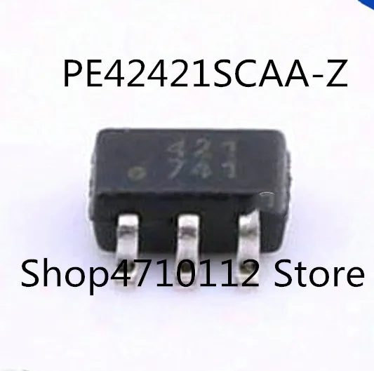 Free Shipping NEW 10PCS/LOT PE42421SCAA-Z PE42421SCAA PE42421SC PE42421 421 SOT23-6 IC