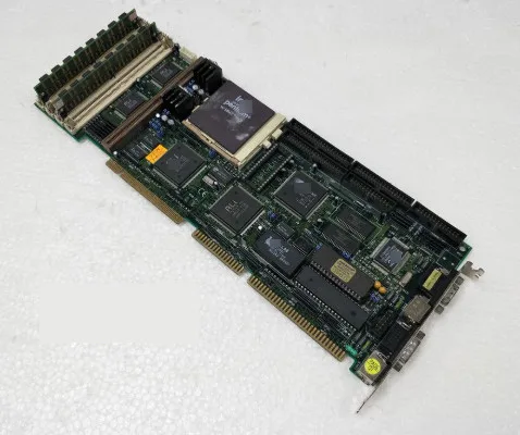 

PSC-586VGA VER:C2 100% OK Original IPC Board Full-size CPU Card ISA Industrial Mainboard PICMG 1.0 with CPU RAM