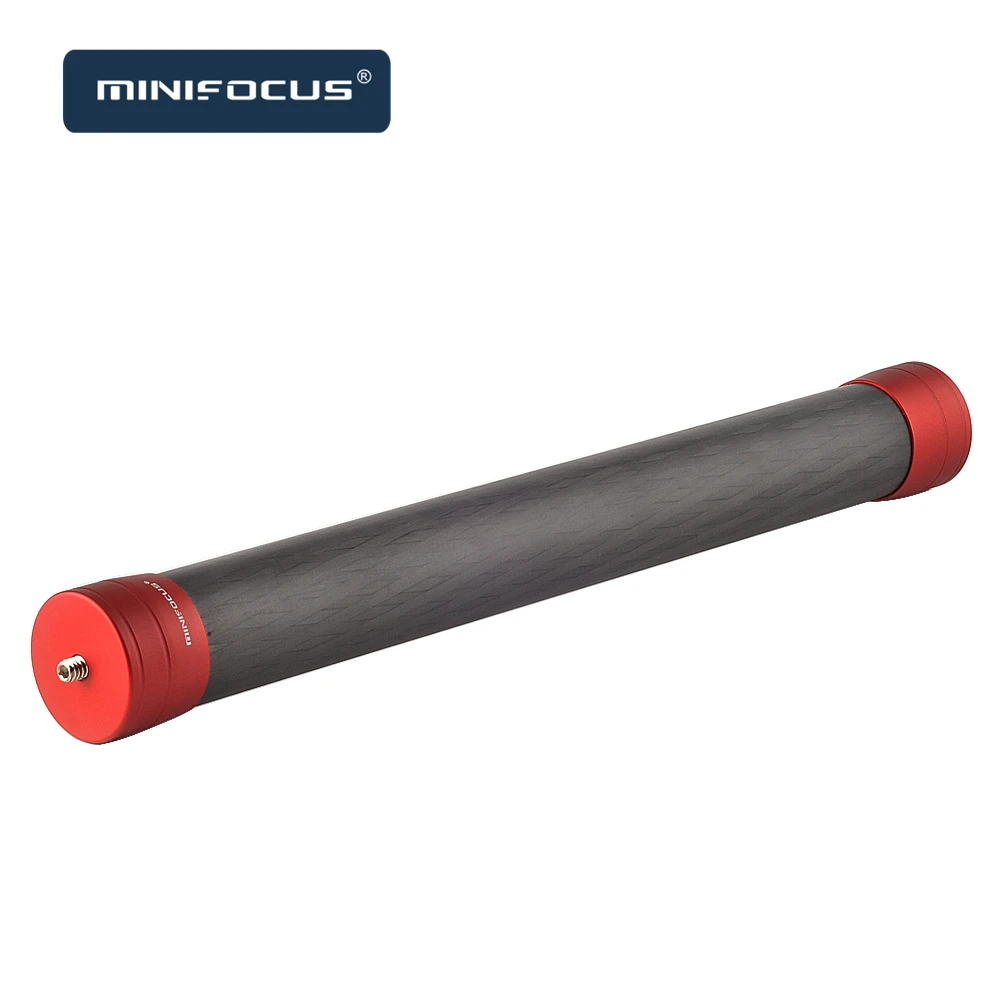 Varilla de extensión de monopié de fibra de carbono, palo de 1/4 pulgadas, rosca de trípode para DJI Ronin S SC Moza Air 2 FeiyuTech Zhiyun Crane 2 weebill