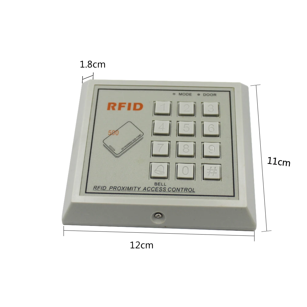 125Khz ID RFID Access Control System Device Machine Security Proximity Entry Door Lock 500 user