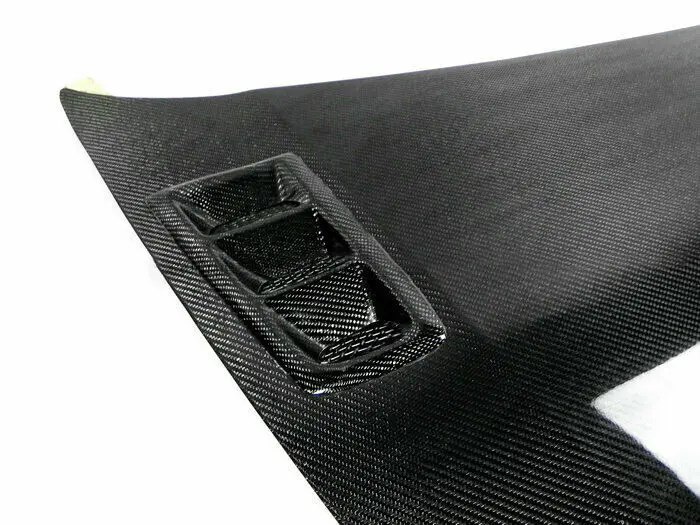 Fit For Honda Civic FD2R 2006 2007 2008 2009 2010 2011 Real Carbon Fiber Mugen Front Hood Vented Bonnet Cover