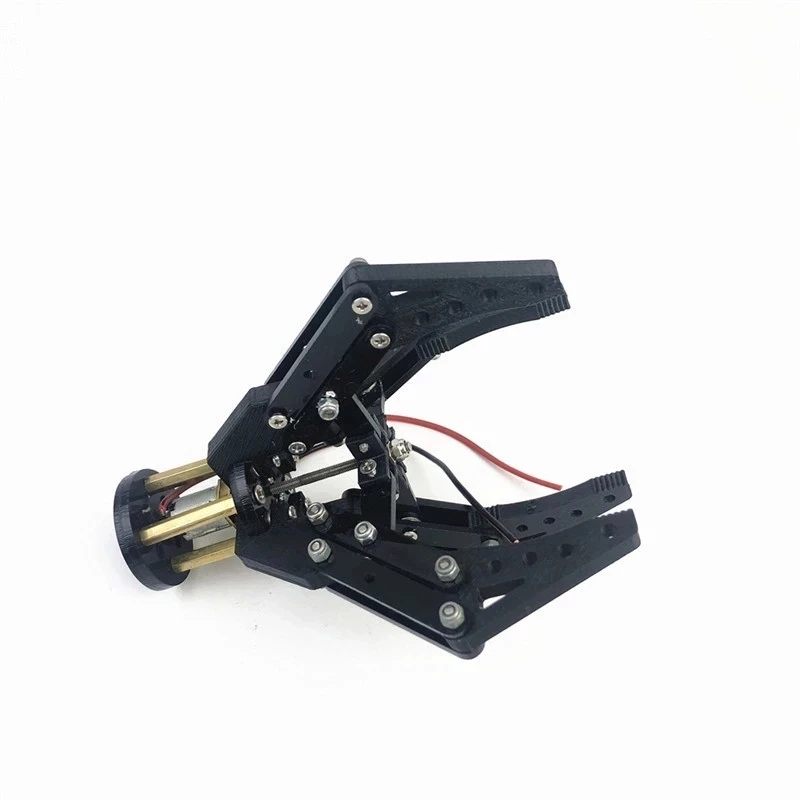 Acrylic Mechanical Claw 3D Printing N20 Motor Clamp 6V 300rpm Robotic Gripper for Arduino DIY Robot Arm Manipulator Kit