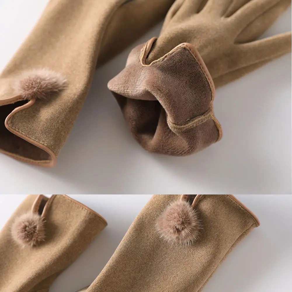 Mode Sport Touchscreen Handschuhe Winter warm halten plus Samt