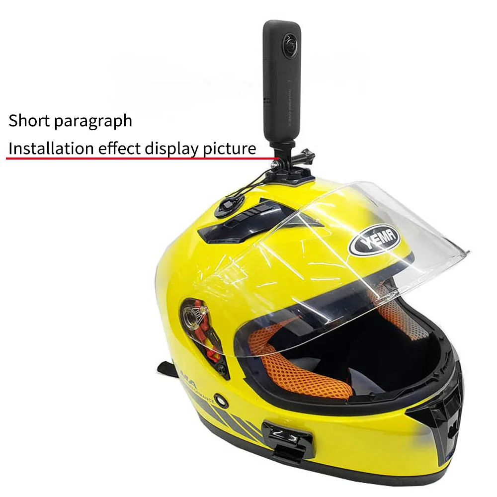 TUYU Insta360 One X Helmet Stand for Insta 360 Accessories Bicycle Motorcycle Extreme Sports Stand Helmet Mounting Accessories