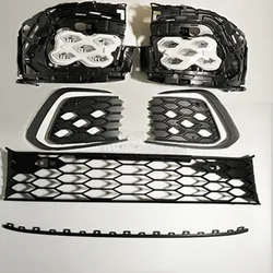 Osmrk Front Bumper down Grill Grille fog lamp cover frame trim bracket for Volkswagen vw Golf 8 GTI 8Rline автомобильные товары