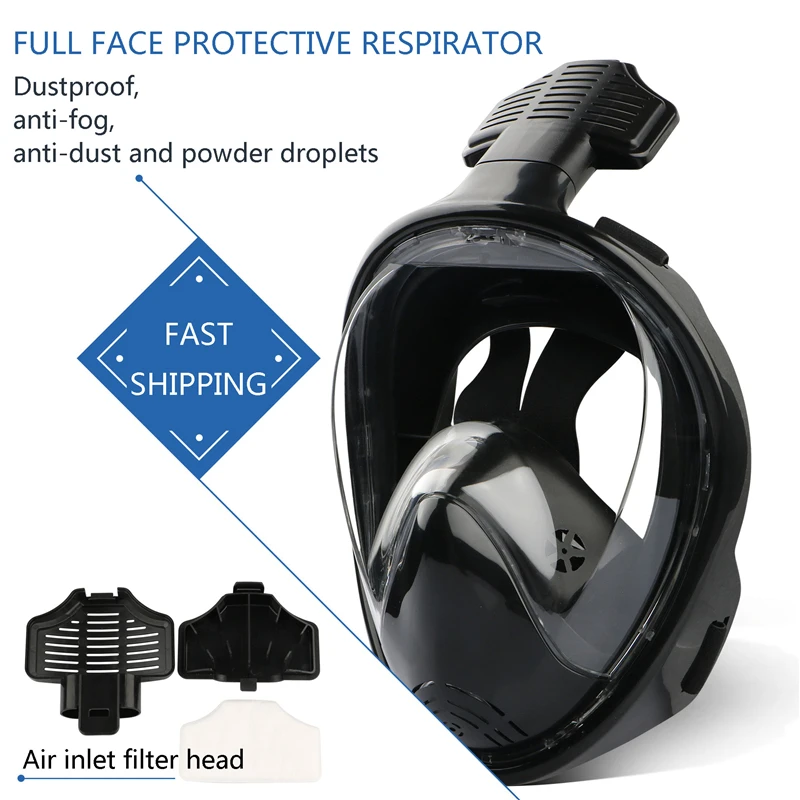 cubrebocas con filtro mascaras con filtro mask for face black designer mask ski mask dust mask PM040