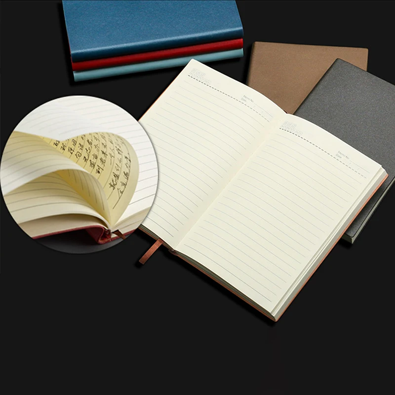 Bronzing A5 Notebook Thicken Notepads Diary Agenda 2021 Weekly Planner Writing