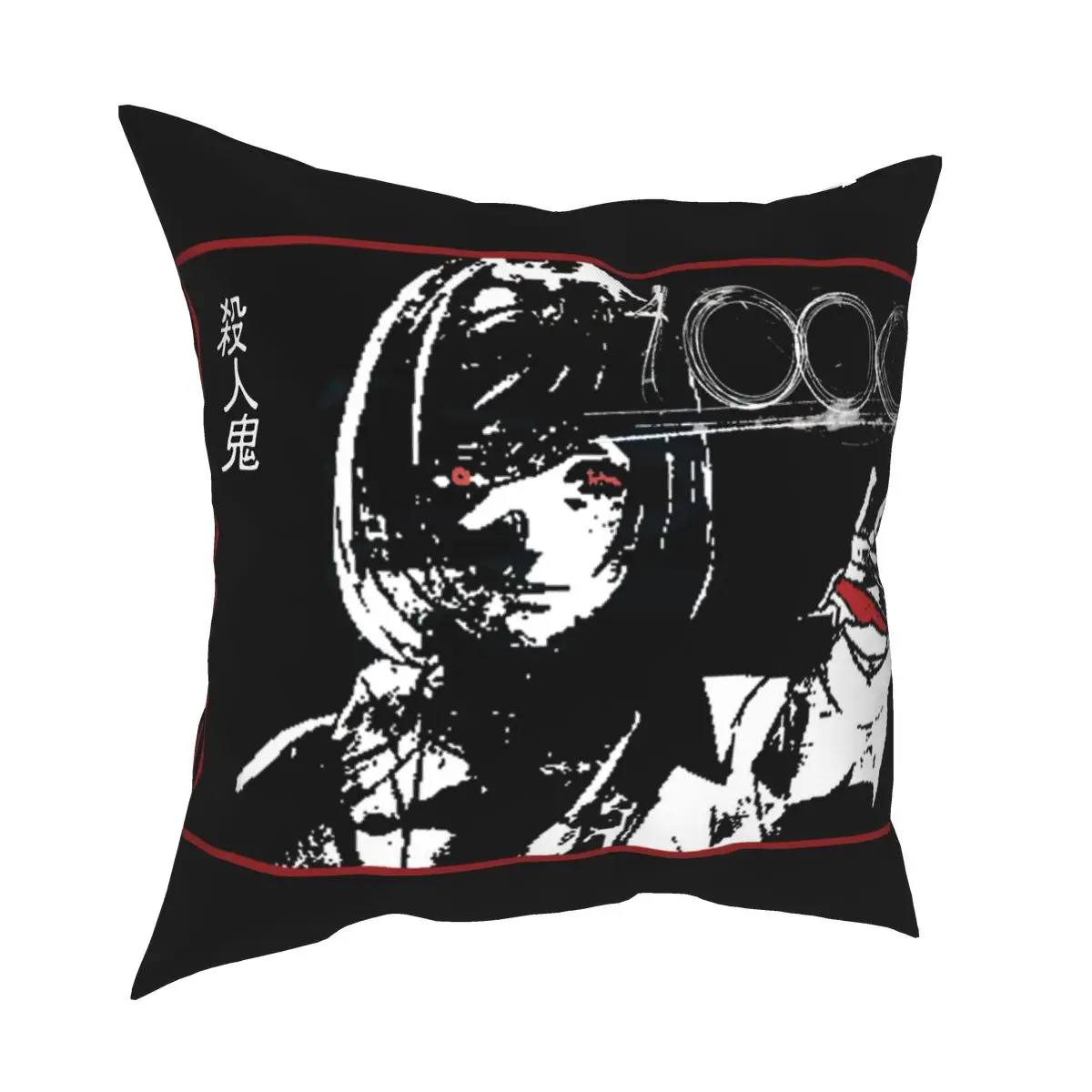 Akudama Drive Cutthroat V1 Throw Pillow Cover Polyester Decorative Pillow Japanese Anime Custom Cushion Covers