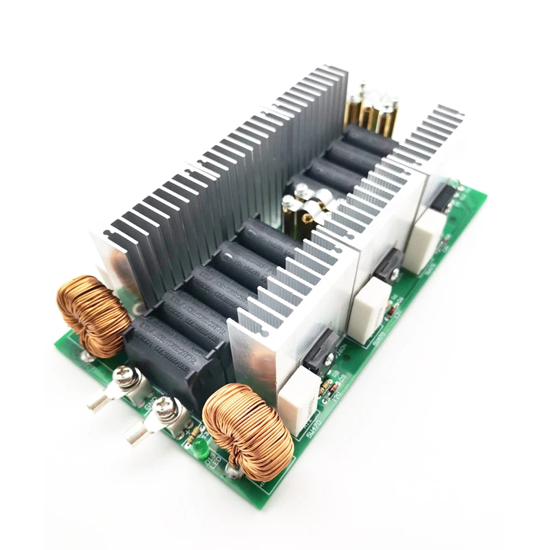 3000W 50A Tapless 6-tube ZVS High Frequency Induction Heating Machine Quenching Module DIY Kit