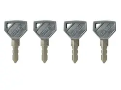 (4) key For Yanmar For John Deere Tractor Ignition Keys 198360-52160