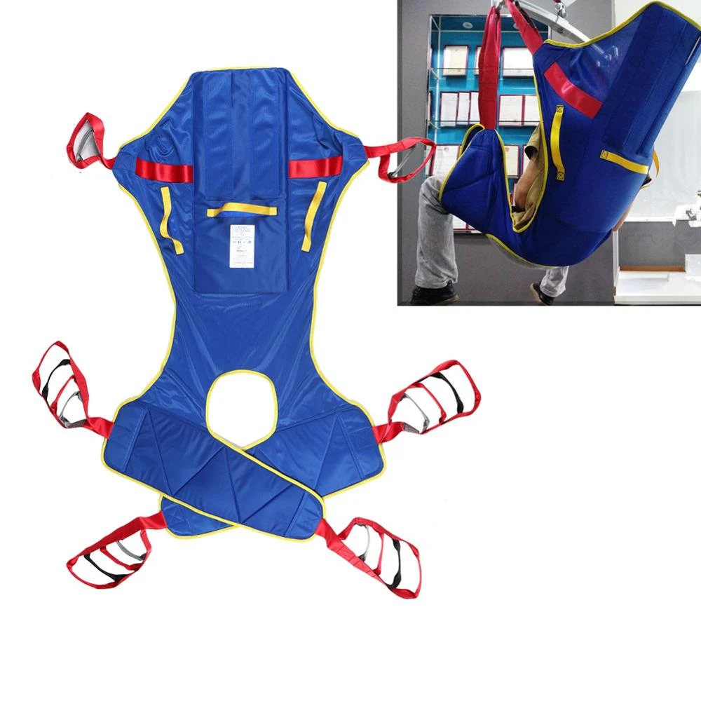 

Medical Full Body Paralyzed Patient Transfer Belt Lift Household Lift Sling Drive Adjustable Rehabilitation Move Strip for Elder