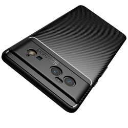 Funda de fibra de carbono para Google Pixel 6, Funda de silicona para Google Pixel 6, Funda ultrafina para Google Pixel 6 7 Pixel8 Pro