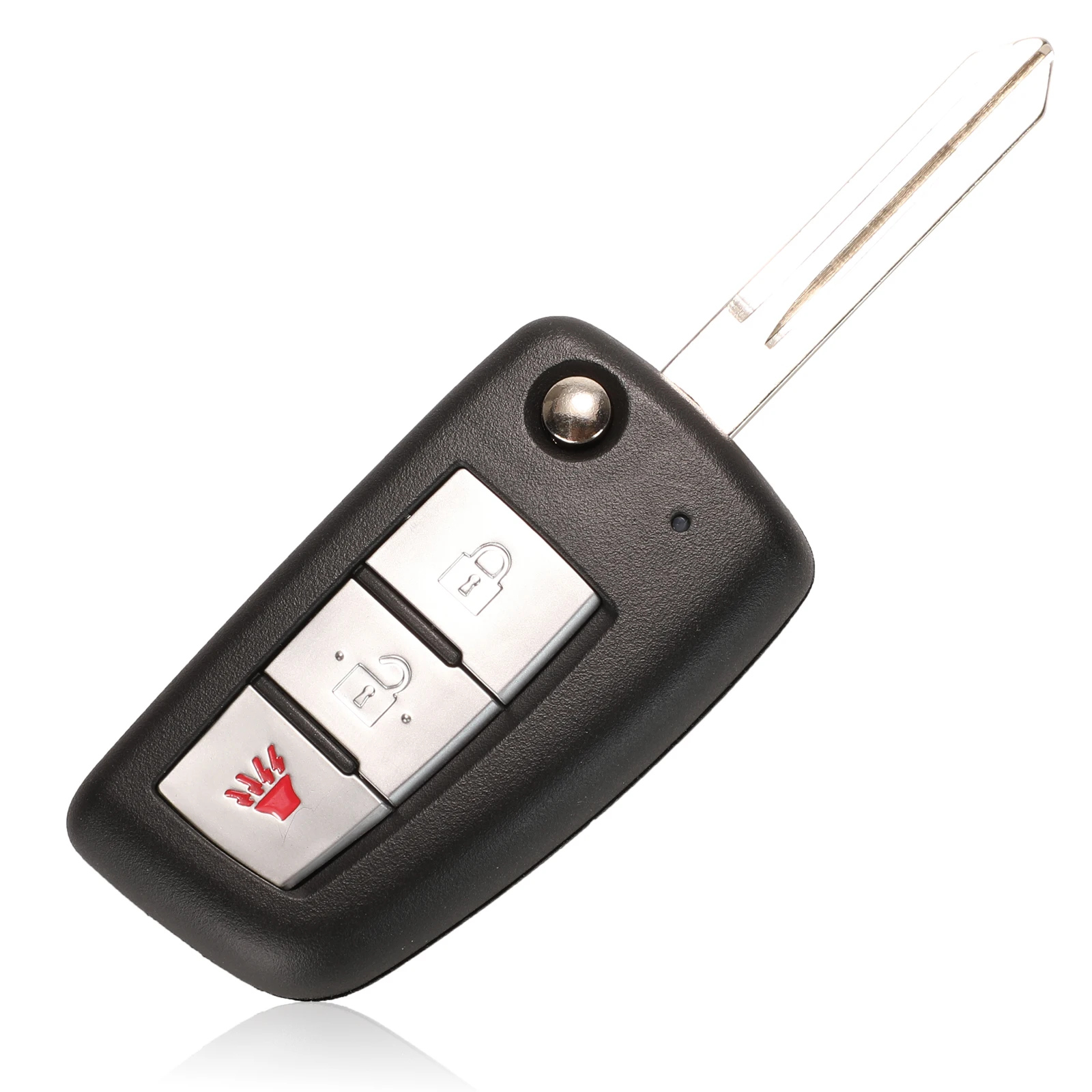 Jingyuqin Geändert Flip Fernbedienung Auto Schlüssel 315/433MHZ ID46 Für Nissan März X-trail Qashqai altima Maxima Genesis Sentra Versa Tiida – Detail 5