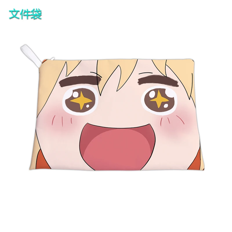 ¡IVYYE himuto! Umaru-chan-Bolso personalizado de Anime para niños, bolsa informal para documentos y bolígrafos, de dibujos animados, Unisex, 99763