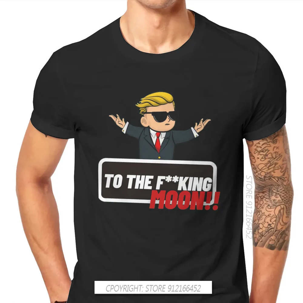 Wallstreetbet, акция и опция, торговая модель, высокое качество, графическая Летняя мужская одежда для взрослых, футболка из чистого хлопка