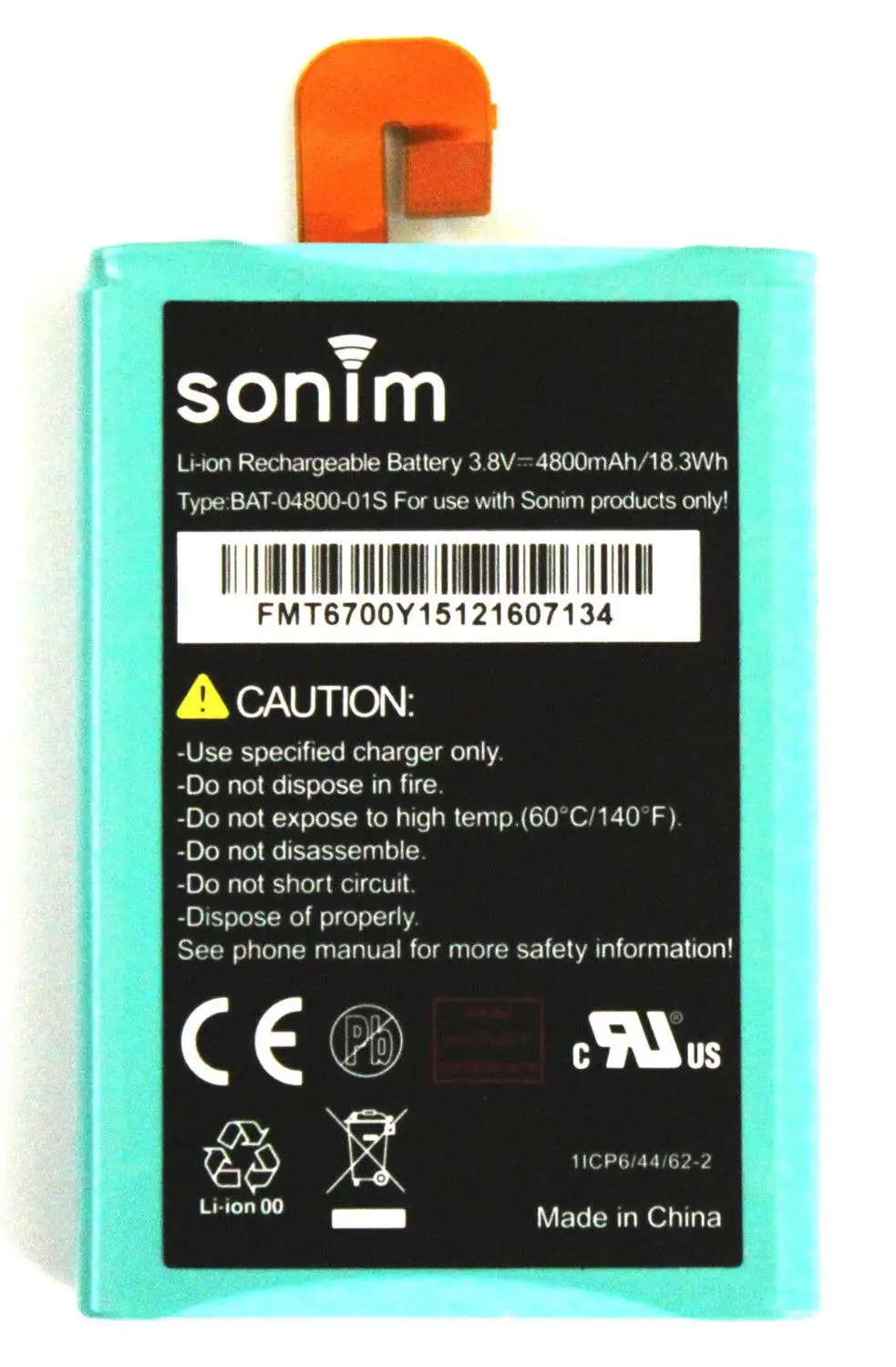 New original High Quality 4800mAh BAT-04800-01S Battery For Verizon Sonim XP7 XP7700 smart phone