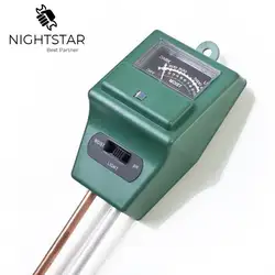 3 in 1 PH Tester Soil Water Moisture Light Analized Test Meter Detector Plant Flower PH Meters for Garden / Farm / Lawn