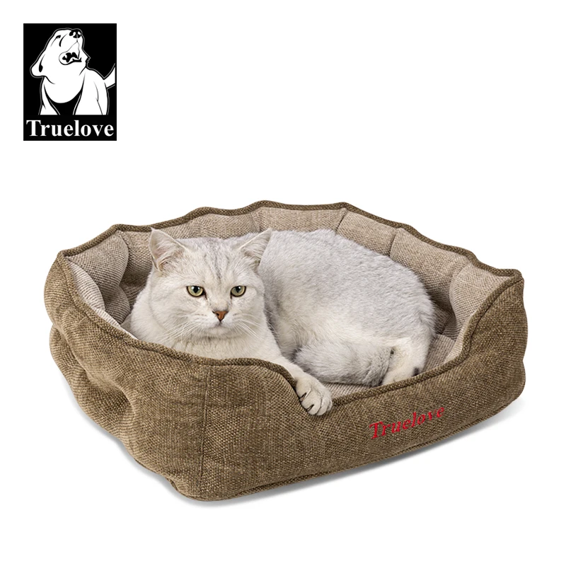 Truelove Pet Bed Mats Super Soft Dog Bed Plush Cat Mat Dog Beds For House Outdoor Round Cushion Pet Sleeping Accessories TLR1901