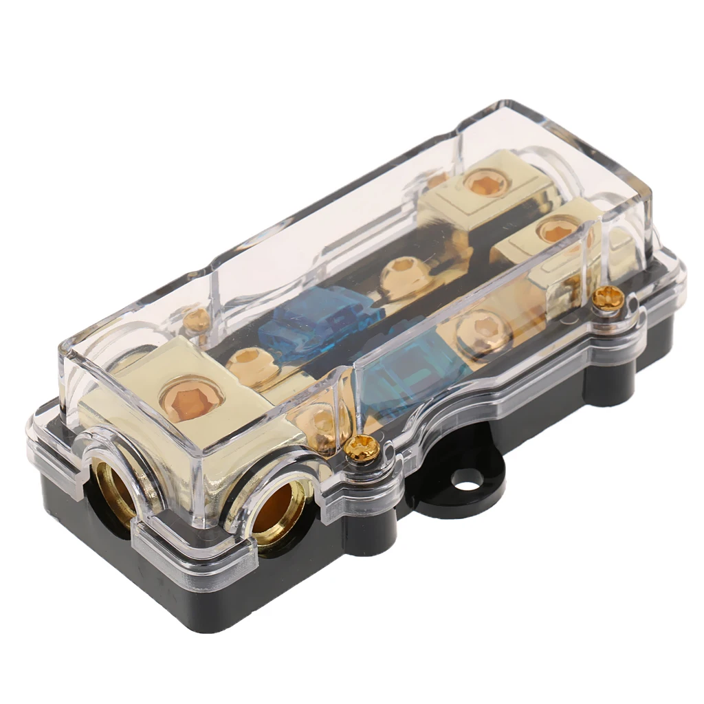 Car Audio Fuse Holder Power Distribution Block Electronic Parts Waterproof