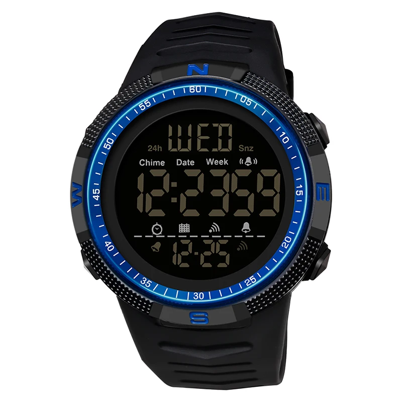 Men\'S Led Digital Watch Waterproof Military Sport Watch For Men Countdown Wristwatch Electronic Clock Male Relojes Hombre