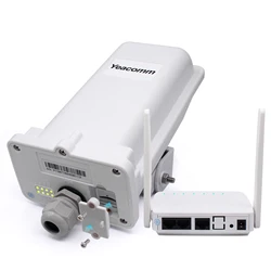 Yeacomm-KIT WIFI YF-P11K 4G CPE, enrutador LTE para exteriores e interiores, AP