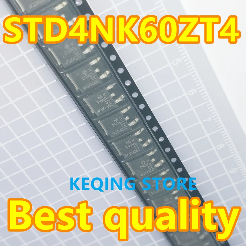 10pcs STD4NK60ZT4 D4NK60Z  D4N60 D5N60 FQD5N60C