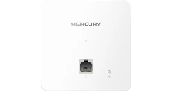 MERCURY 300M wireless panel AP MIAP300P MIAP300P 86 boxes 300Mbps fat and thin standard PoE 802.3af/at 4 SSIDs MAC 10/100M RJ45