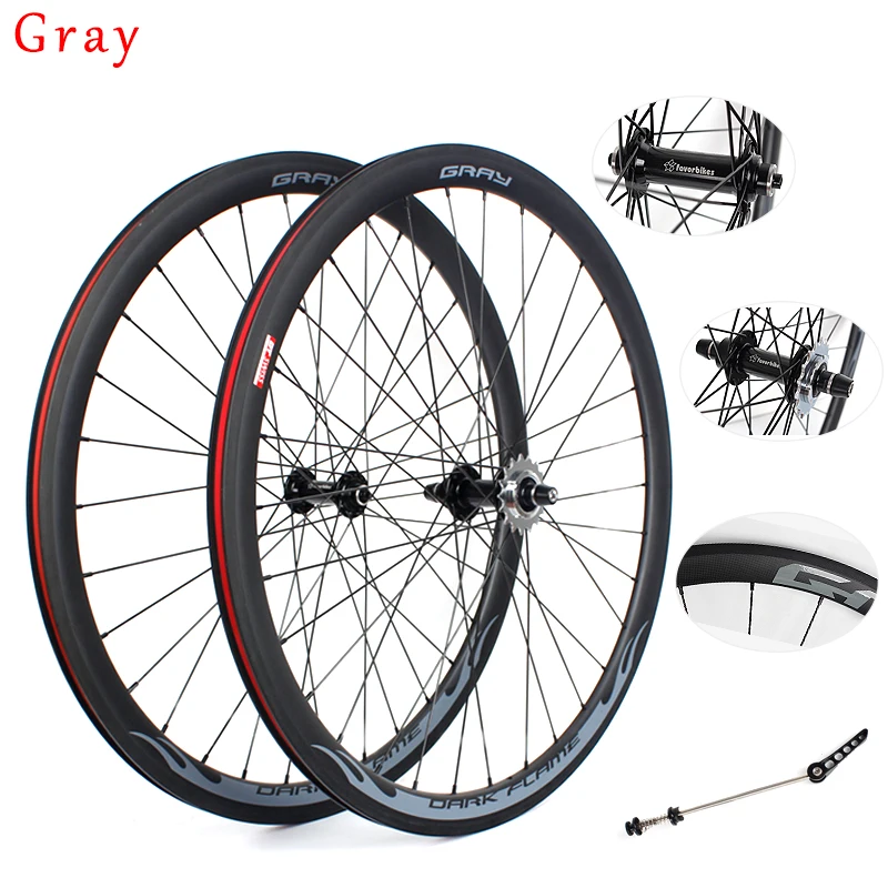 Carbon Fiber Tubeless Road Bike Wheels, Tubular Clincher, Carbon Fiber Hub, Bicycle Parts, 38mm, 700C